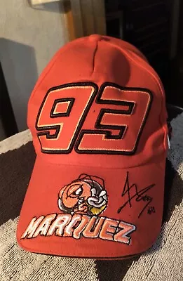 MotoGP Legend Marc Marquez #93 Adult Fit Cap. • $35