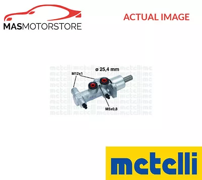 Brake Master Cylinder Metelli 05-0766 A For Opel Vivaro 1.9l2.5l2l • £81.85