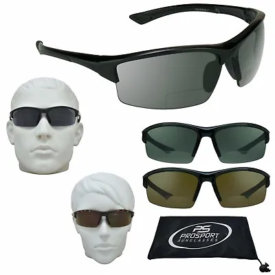 Bifocal Sunglasses Sport Tinted Sun Readers Cycling Golf Motorcycle Men Women • $15.99