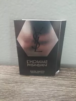 New L'homme Yves Saint Laurent Eau De Toilette 0.04 Fl Oz / 1.2 Ml Mens Cologne  • $7.92