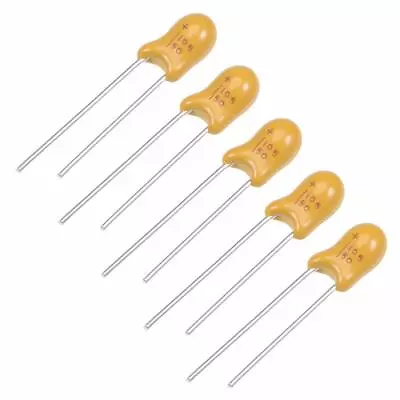 5 X Tantalum Bead Capacitors Variety Capacitance Values 10% 35V AVKEMET • £1.79