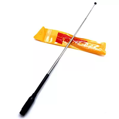 RH775 SMA Male 120-900MHz Telescopic Antenna For Baofeng UV3R Yaesu VX-5R/7R TYT • $9.50