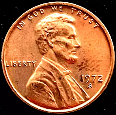 1972 Penny 1 Cent One 1c UNCIRCULATED MINT PROOF MS COIN 1972-S S EXACT COIN • $7