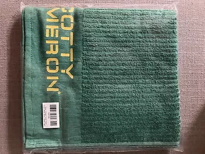 NEW Scotty Cameron Vintage Caddie Towel Green/White/Yellow - Masters 2024 • $49
