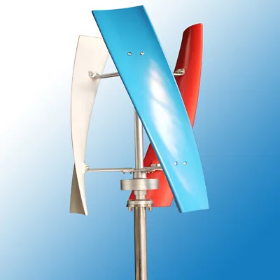 Helix Vertical Wind Turbine Wind Generator 12V 400W Windmill+Controller Maglev ✔ • $209