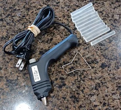 Used Mini Hot Glue Gun With 11 Glue Sticks From Estate Sale • $2