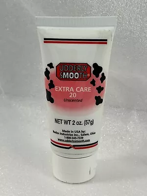 NEW Udderly Smooth Extra Care 20 Replenishing Hand & Body Cream 2 Oz Unscented • $11.99