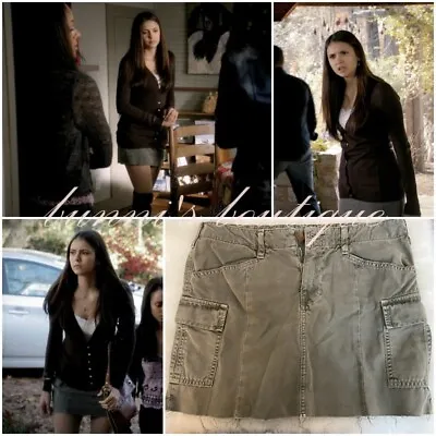 Elena Gilbert's J Brand Cargo Skirt Sz 25 The Vampire Diaries • $60