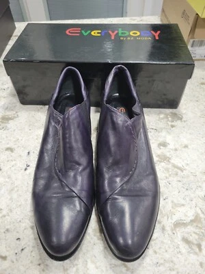 $35 • Buy Everybody By BZ Moda, Dark Purple Ankle Boot, Size EU 40 US 10 Excellent Conditi