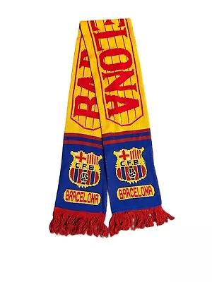 Fc Barcelona Retro Football Scarf J • $4.97