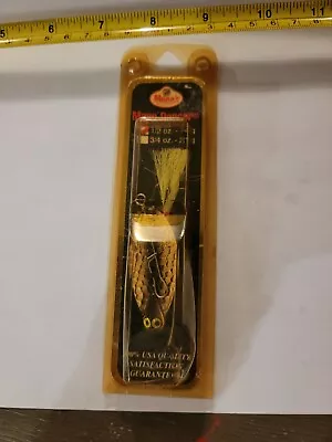 Mann's Dancer 1/2 Oz Hammer Gold MD2006 Fishing Lure. New.  • $16