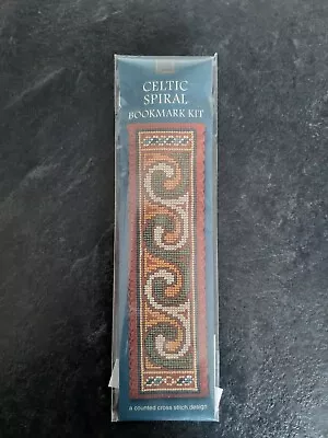 £6 • Buy Textile Heritage Celtic Jewel Bookmark Counted Cross Stitch Kit