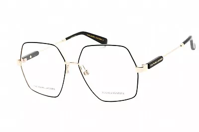 MARC JACOBS MJ594-RHL-56 Eyeglasses Size 56mm 14mm 0mm Goldblack Women • $38.59