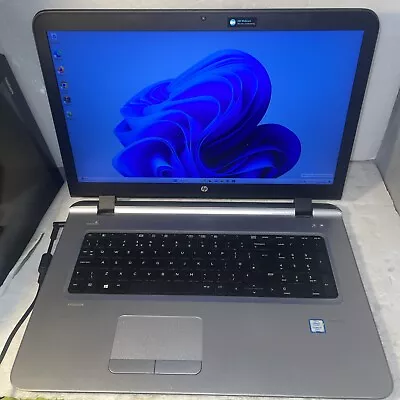 HP ProBook 470 G3 Core I7-6500U 16GB 256GB SSD 17.3 Inch Windows 10 Pro Laptop • £210