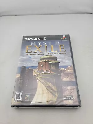 Myst III: Exile Sony Playstation 2 PS2 Brand New Factory Sealed • $28.99