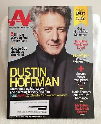 AARP Feb./Mar. 2013  DUSTIN HOFFMAN - SEX AT 50+ BEST OF YOUR LIFE • $5.19