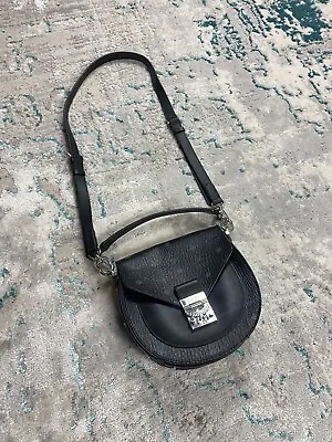 Women's MCM Shoulder Bag Black Leather New With Tags RRP-£750 • £475