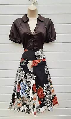 £6.99 • Buy Hippie,boho Skirt,folk,floral,gypsy,60s,70s,80s,vintage Style,joe Browns,size 20