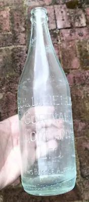 Goldfields Cordial Company 26 Oz Bottle Boulder Western Australia Circa 1930 • $15