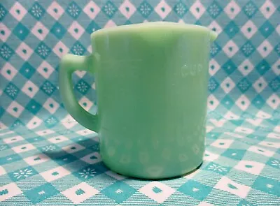 Jadeite Green Glass 3 Spout 1 Cup Measuring Cup In Excellent Condition • $28
