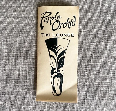 $12 • Buy Purple Orchid Exotic Tiki Lounge El Segundo CA Drink Menu Bar