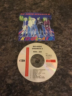 £2.95 • Buy Big Audio Dynamite - Kool - Aid Rare Cd 1990 Disc & Front Artwork Only