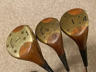 Vintage Toney Penna Macgregor Woods Golf Driver And Clubs 1 3 4 Hardened Set • $100