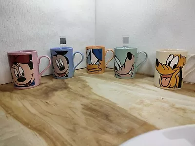 Vintage Tams Disney Set Of 5 Coffee Tea Mugs Cups • £24.99