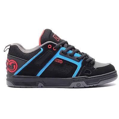 DVS Men's Comanche Black Blue Red Low Top Sneaker Shoes Clothing Apparel Skat • $126.19