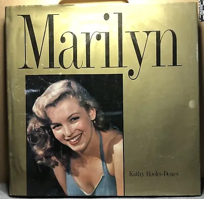 MARILYN Monroe Hardcover By Kathy Rooks Denes (1993) • $15