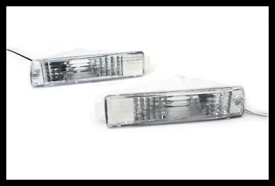 Crystal Clear Front Turn Signal Light (Big Bumper) For VW Golf Jetta MK2 • $26.99