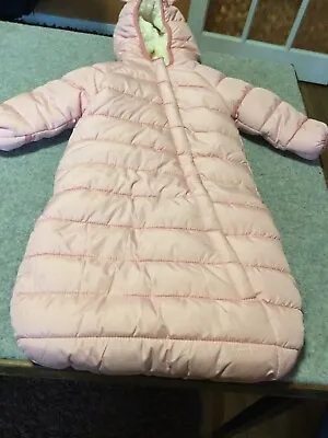 Lily & Dan Baby Girls Snow Suit 3/6 Months N.w.t • £4.50