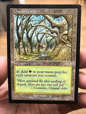 GAEA'S CRADLE * Urza's Saga * Magic The Gathering * MTG *RESERVED LIST  • $750