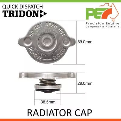 New * TRIDON * Radiator Cap To Suit Toyota T18 TE72 1.8L 3TC 10/79-07/83 • $20