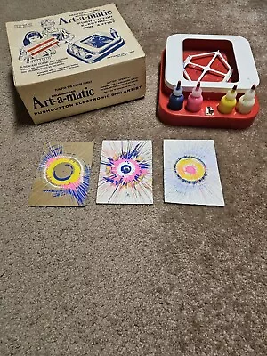 Vintage 1970's Brumberger SPIN-ART Vintage Abstract Painter Set  • $29.99