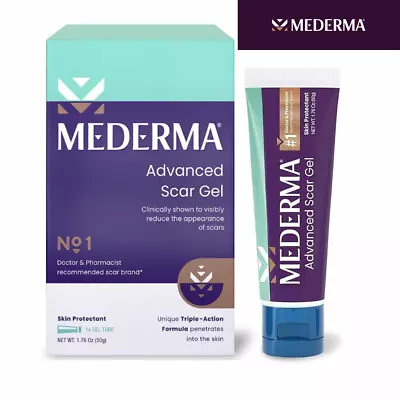 Mederma Advanced Scar Gel 50g Cream Treatment Skin Care Old & New Scars • $12.98