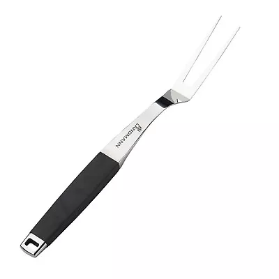 LANDMANN Pure BBQ Premium Grill Accessories Stainless Steel Grill Fork Grillware • £12.95