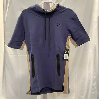 TLF Mens Redefine Impossible Adonis Short Sleeve Casual Purple Sweatshirt Size S • $28.99