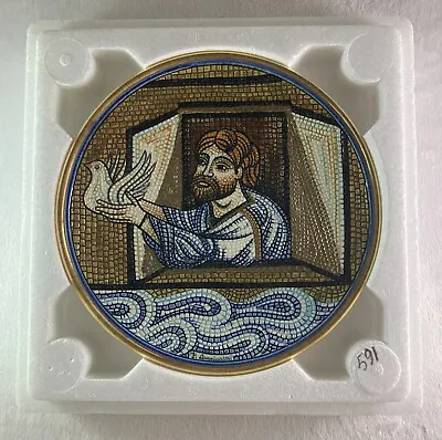 NOAH AND THE DOVE Plate St. Mark's Of Venice #1 Noe E LA Colomba Franco Lamincia • $19.95