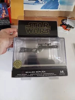 Master Replicas Star Wars Boba Fett Blaster .33 Scaled Replica ROTJ Episode VI • $115