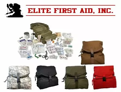 Elite First Aid M3 Trifold IFAK EMT CLS Medic Bag Medical KIT W Supplies BLACK • $89.95