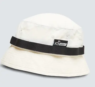 Oakley Golf Graphic Bucket Hat FOS901210-10R Nylon Cap One Size Arctic White New • $69