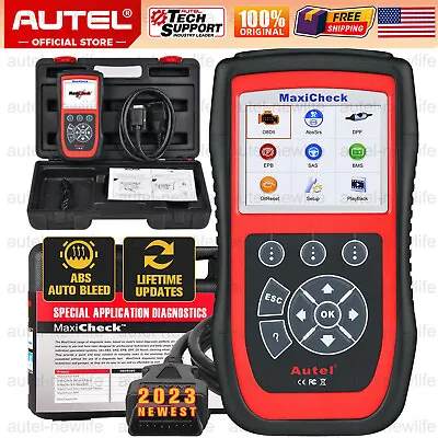 Autel MaxiCheck Pro Auto Bleed Tool For ABS Brake Bleeding SRS BMS DPF EPB • $145.99