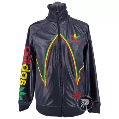 2012 Adidas Originals Chile 62 Jamaica Track Top S Black Red Green Track Top • £90