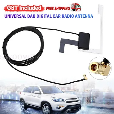 Glass Mount DAB Aerial Digital Car Radio Antenna With SMB Connector • $10.88