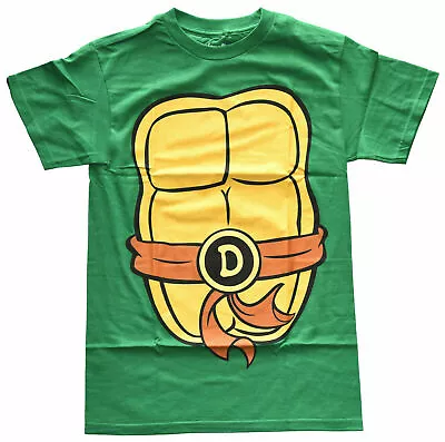 Teenage Mutant Ninja Turtles TMNT Short Sleeve Front Back Graphic Green T-Shirt • $14.99