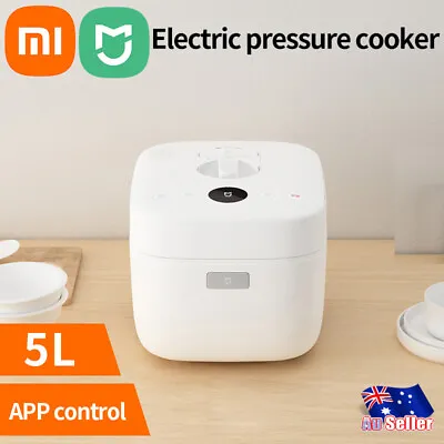 $258.90 • Buy Xiaomi 5 L 1100W Intelligent Pressure Rice Cooker App Control 5 Layers Coating