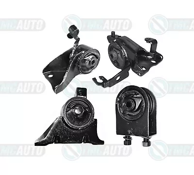 Front/Rear LH/RH Manual Engine Mount Set To Suit Mazda 323 BJ 98-02 1.6L Motors • $211.40