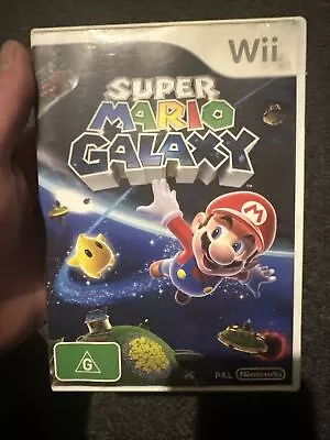 Super Mario Galaxy (Nintendo Wii 2007) • $20