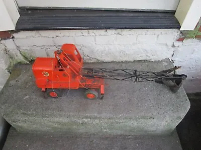 Vintage Doepke Model Toys Unit Crane & Shovel Construction Toy Pressed Steel • $79.99